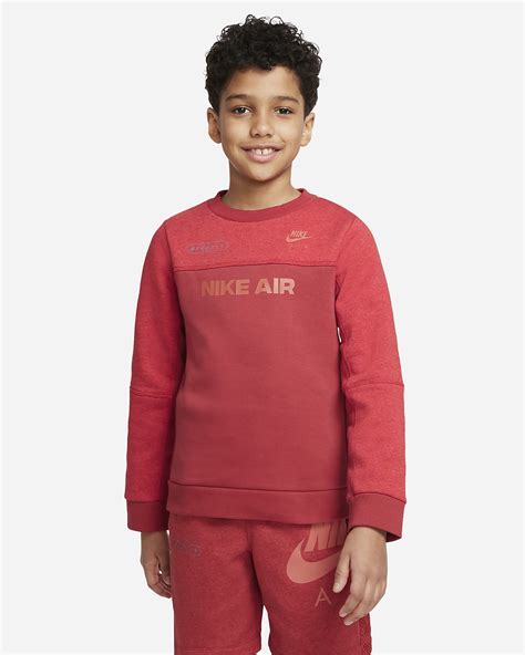 nike air shirt met ronde hals voor kids zwart|Nike Sportswear Oversized shirt 'Air' in Zwart .